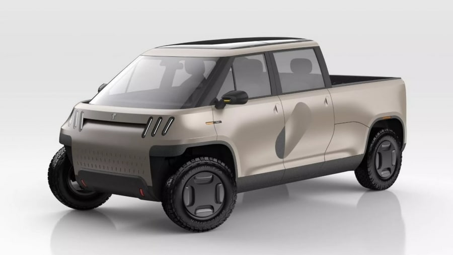 Telo Truck — компактный электрический пикап для горожан