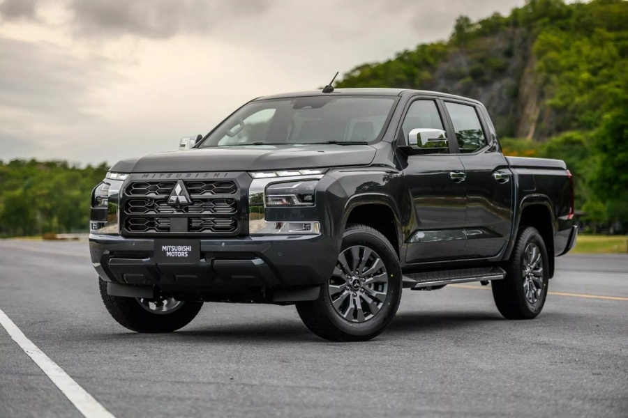 Новый Mitsubishi L200 сохранил рамное шасси.