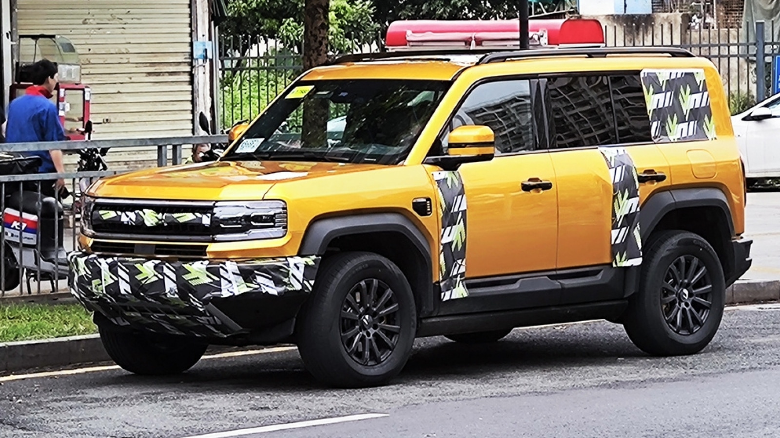 Fang Cheng Bao Leopard 5 2024 года выпуска от BYD замечен на тестах