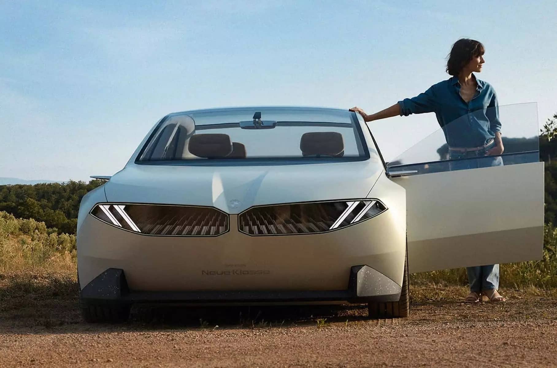 BMW Vision Neue Klasse 2025 показывает будущее автомобилей BMW