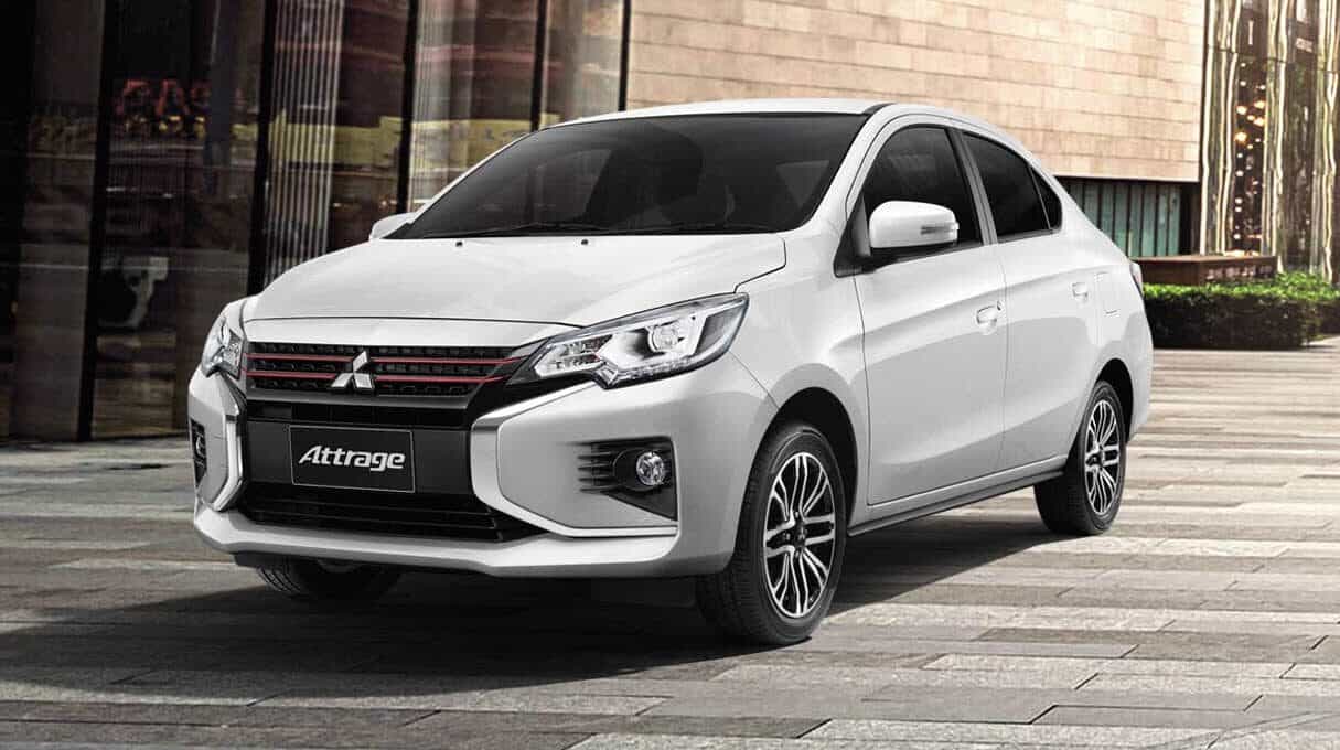 Mitsubishi Attrage 2023 продается в России по цене 1,6 миллиона рублей.
