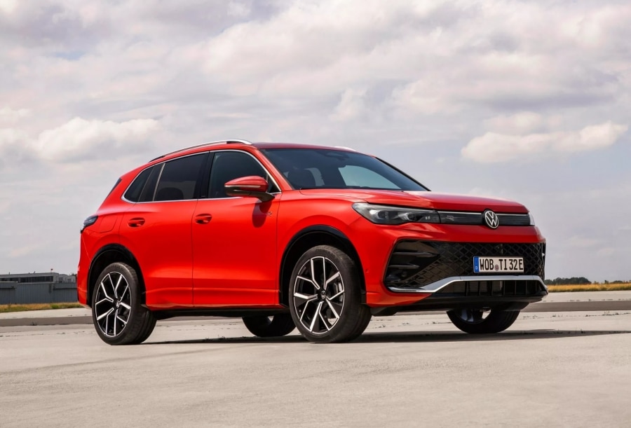 Новый Volkswagen Tiguan не сильно вырос, но стал гораздо современнее