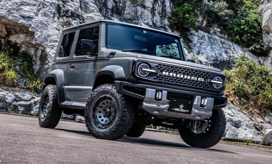 Новый обвес превращает Suzuki Jimny в мини-Ford Bronco