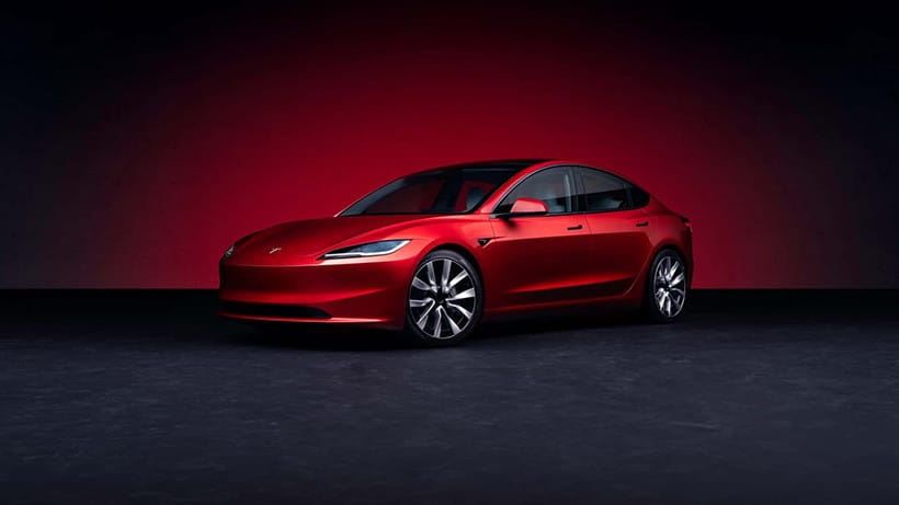 Tesla Model 3 2024 поступит в продажу в новой версии