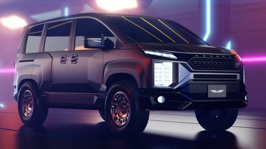 Vrarva Orcus — доработанный Mitsubishi Delica D:5 с крутым обвесом