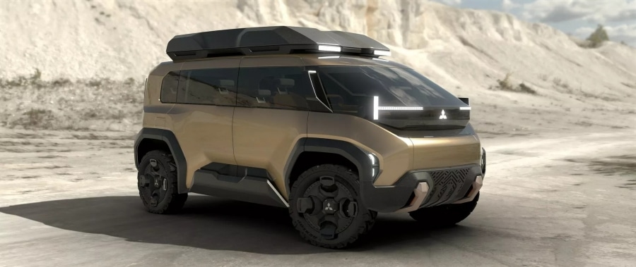 Концепт-кар Mitsubishi D:X анонсировал новое поколение полноприводного минивэна Delica