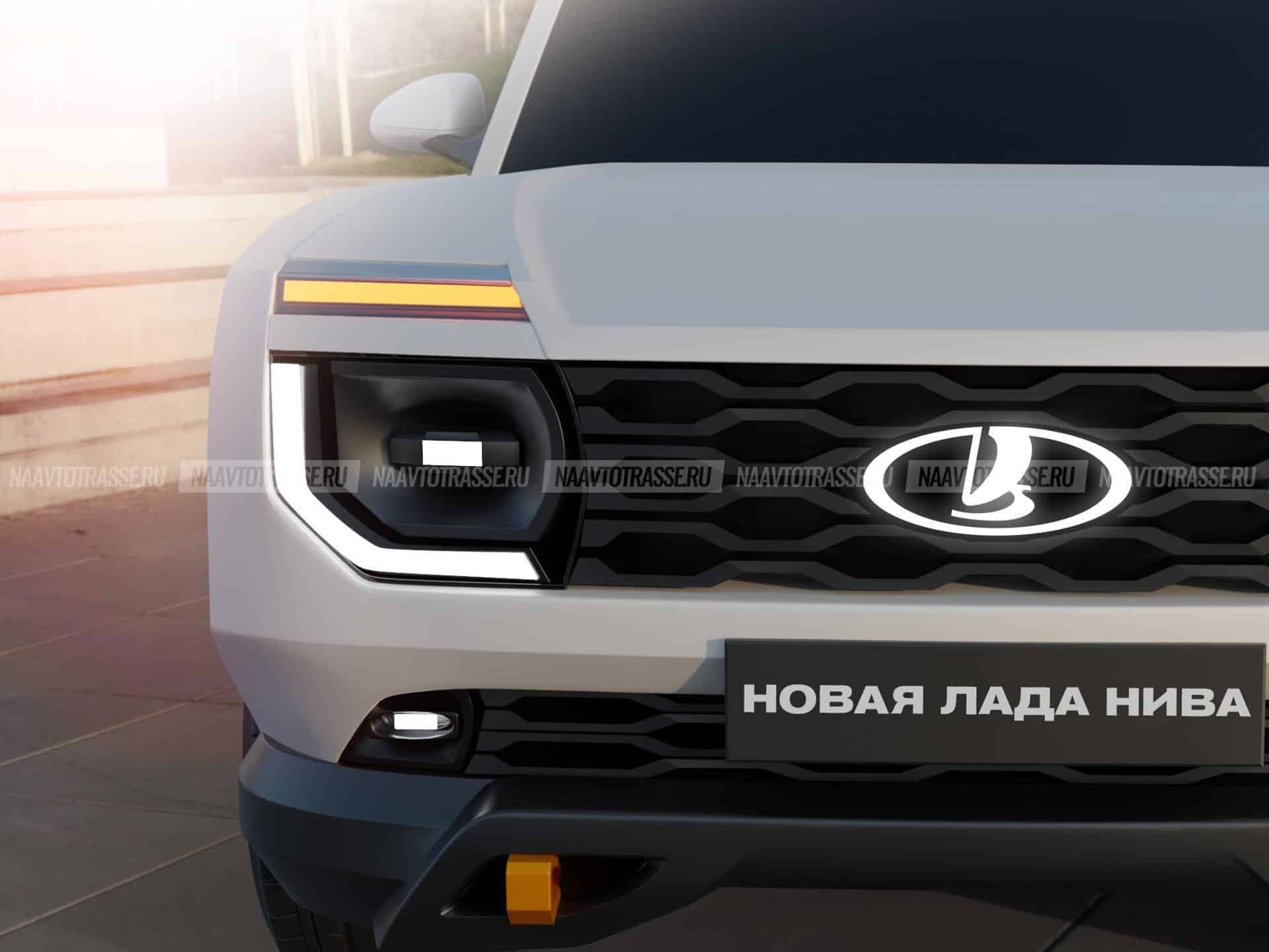 Очень мощная Lada Niva Sport 2024 для российского рынка впервые представлена ​​на фото