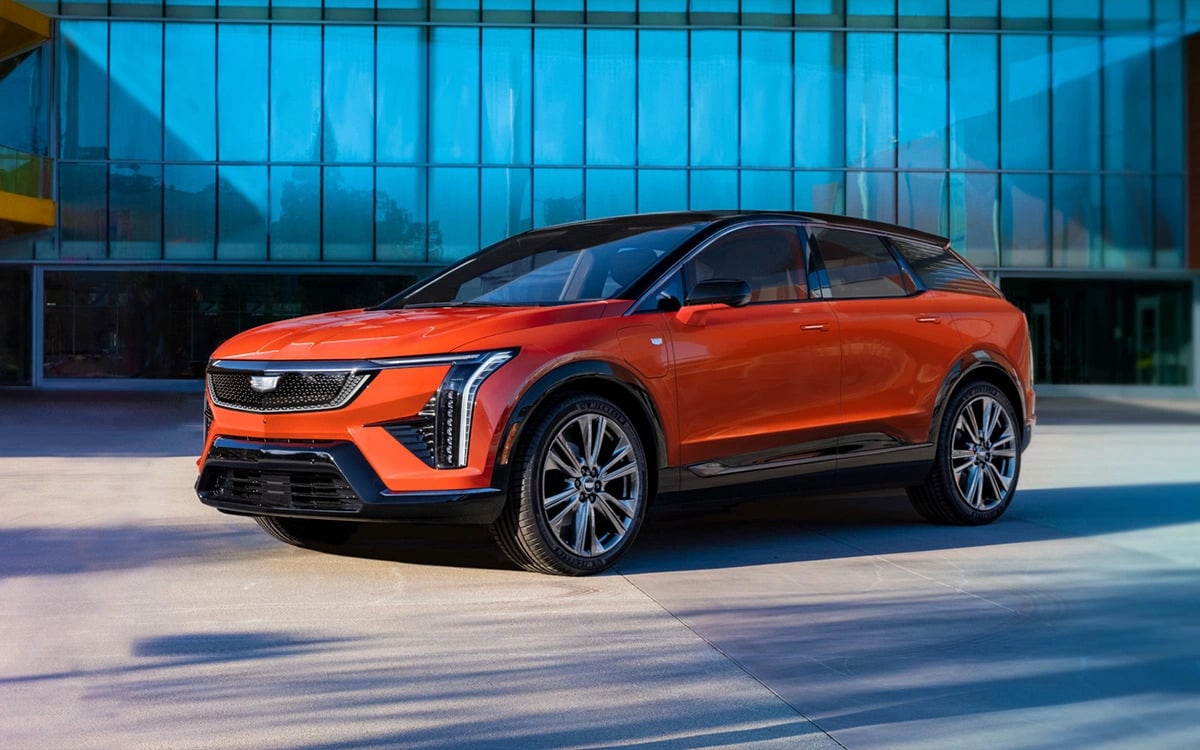Cadillac Optiq 2024 представлен на официальных фотографиях