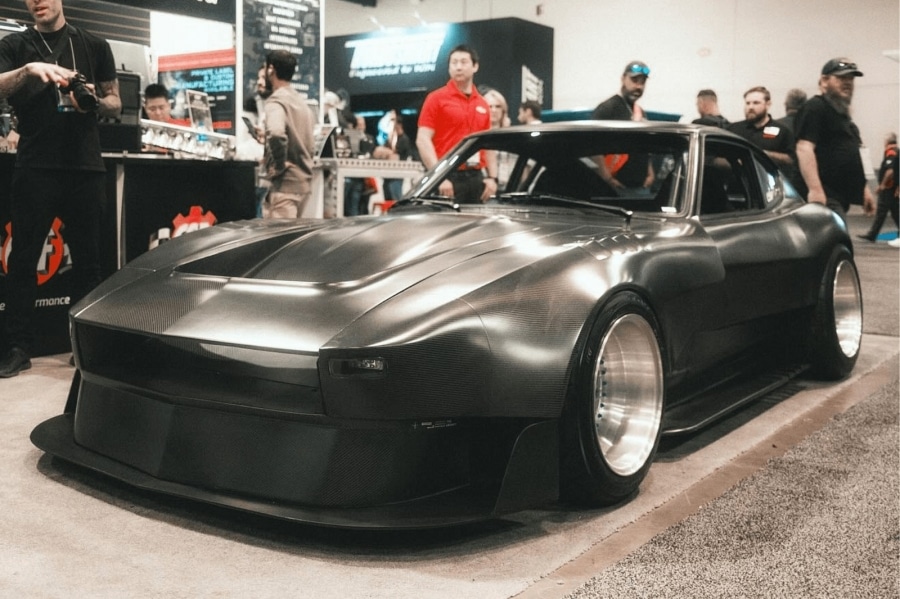 Datsun 240Z превратился со свалки в электромобиль с двигателем Tesla
