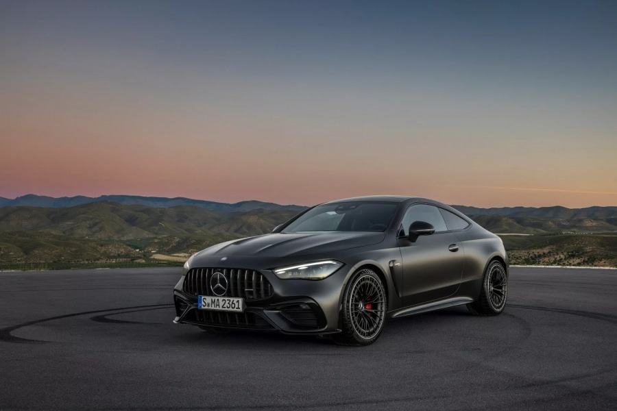 Купе Mercedes-AMG CLE 53 4Matic+ дебютировало с 449-сильным электрифицированным двигателем.