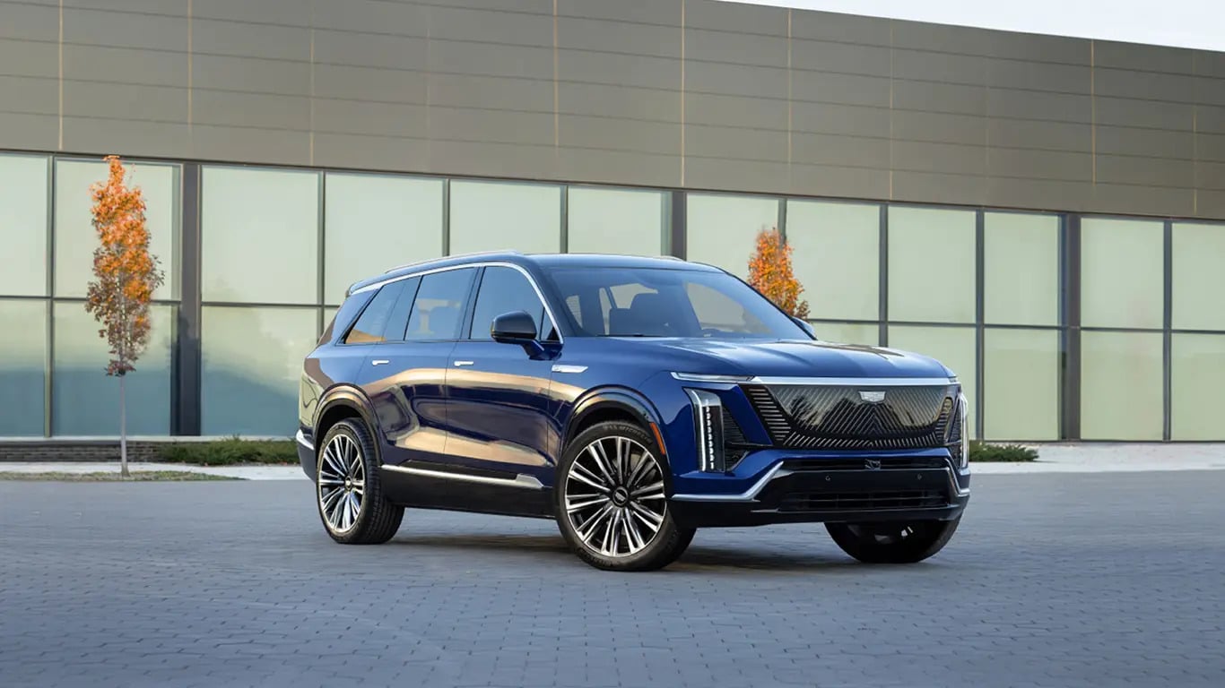 Cadillac Vistiq 2024 представлен на официальных фотографиях