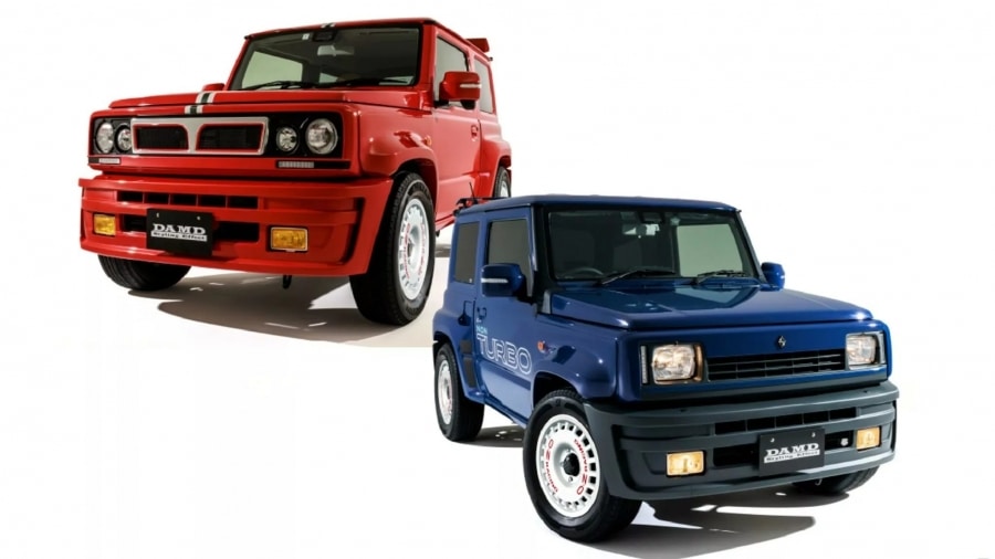 DAMD превратила Suzuki Jimny в двойников Lancia Delta Integrale и R5 Turbo