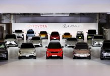 Toyota – ноябрьские продажи электромобилей