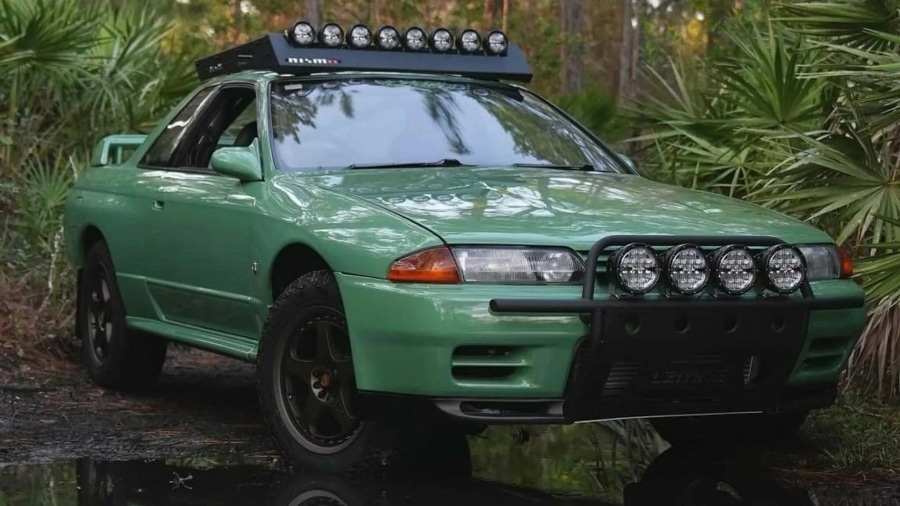 Nissan R32 GT-R выглядит на удивление круто как внедорожник