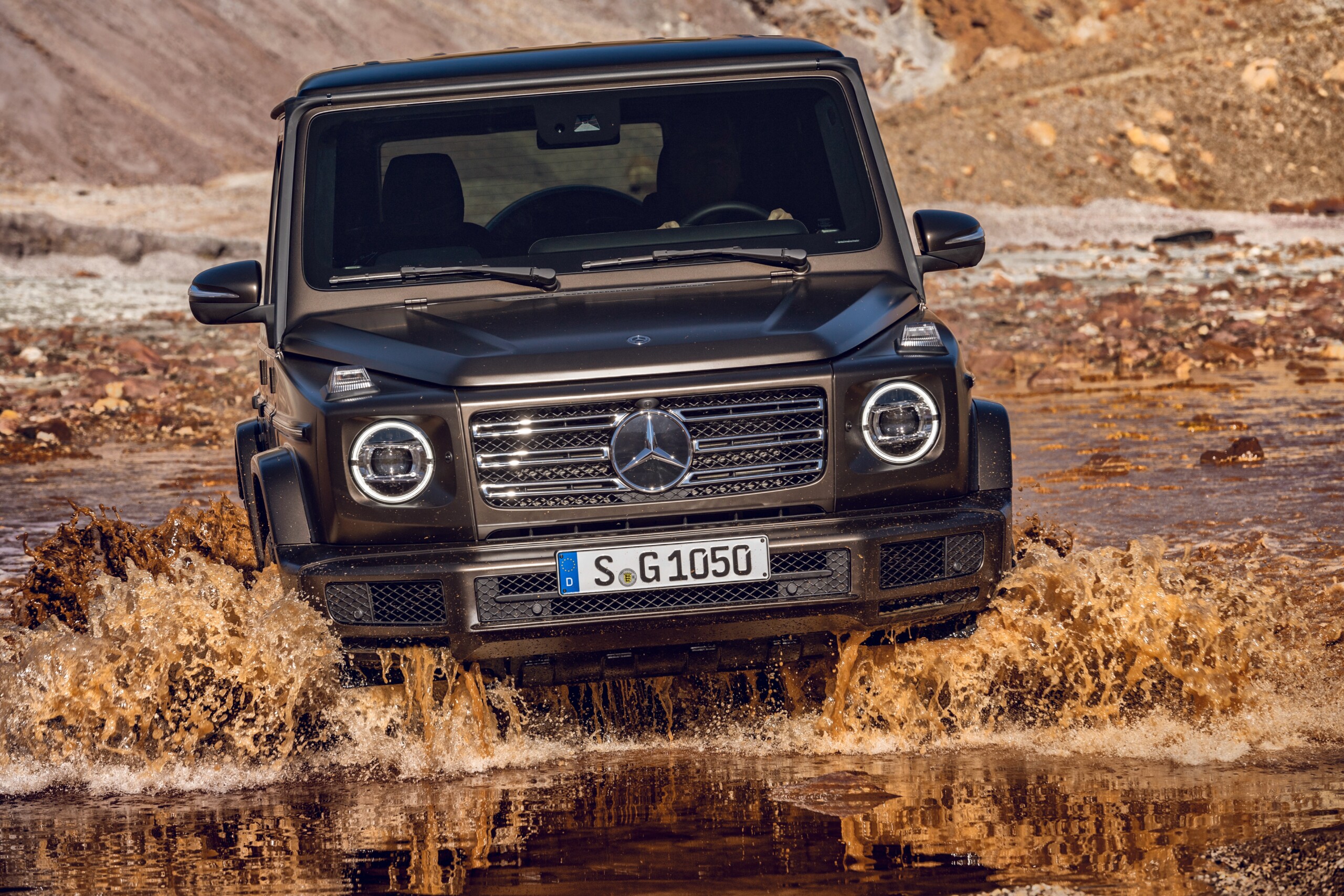Mercedes-Benz G-Class 2025 завершил внедорожные испытания