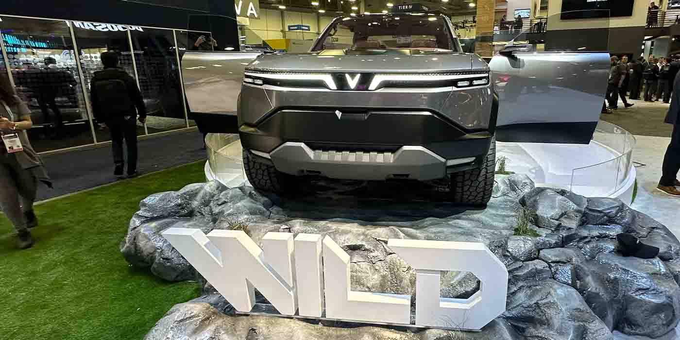 VinFast представляет концепт пикапа «Wild» EV и будет продавать VF 3 в США
