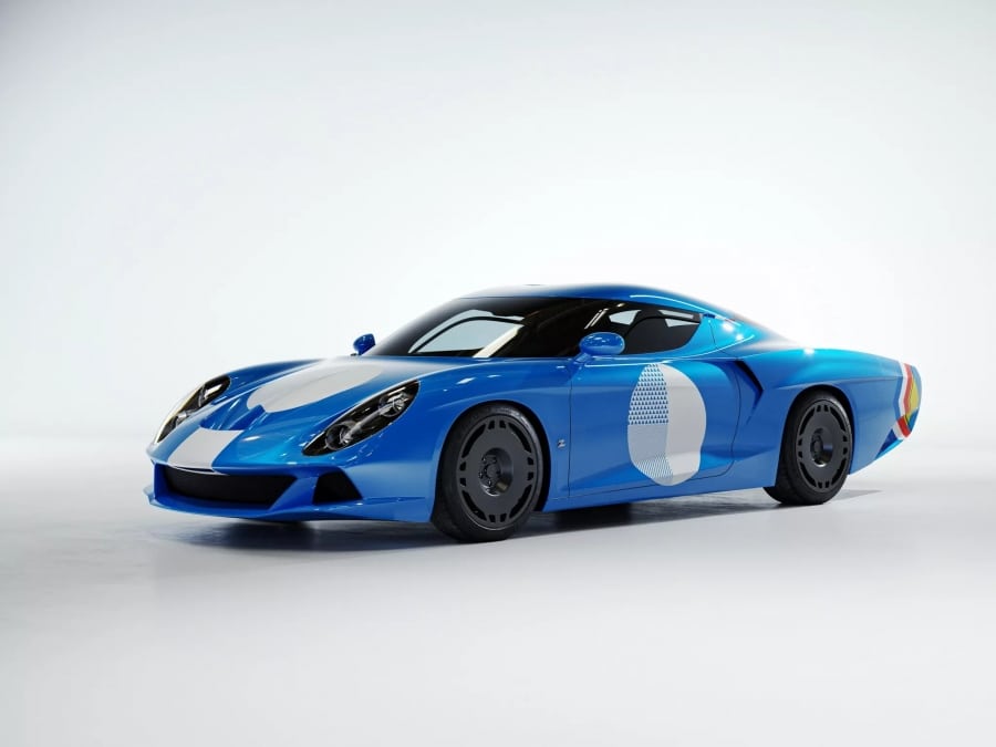 Zagato AGTZ Twin Tail — это Alpine A110 со съемным хвостовым оперением.