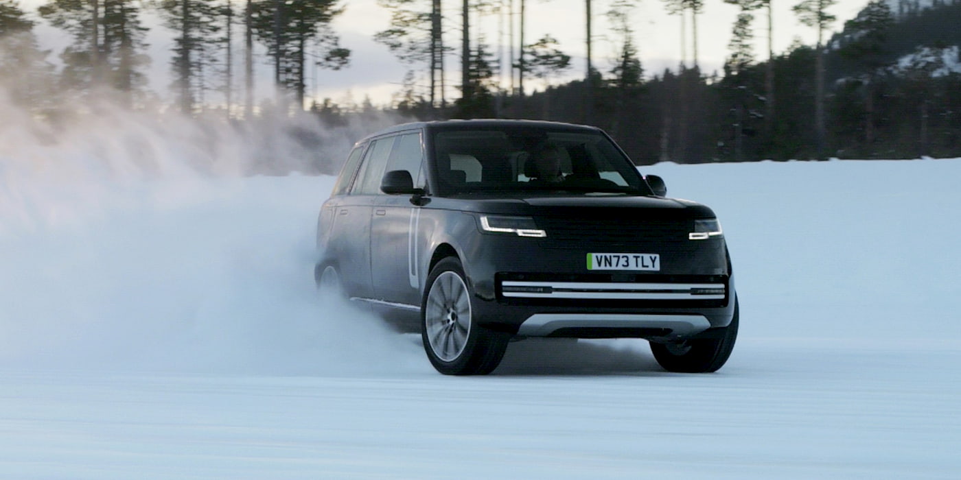 Меньший электрический внедорожник Range-Rover