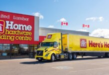 Home Hardware запускает парк с нулевым уровнем выбросов с двумя электрическими полуприцепами Volvo VNR Class 8