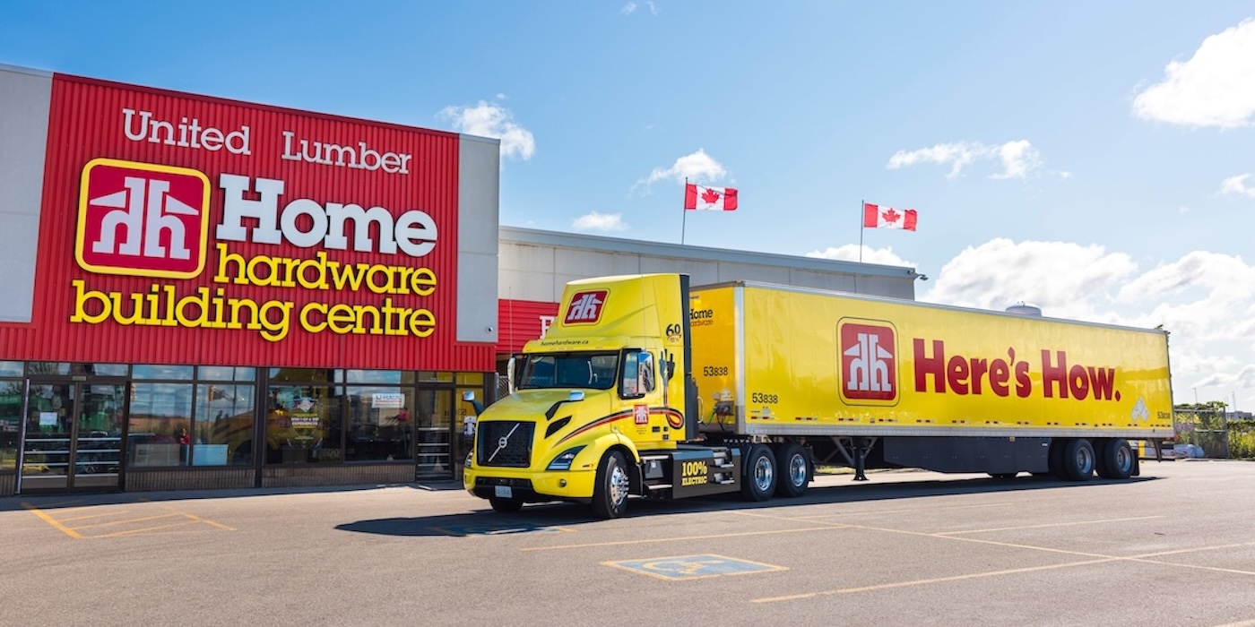 Home Hardware запускает парк с нулевым уровнем выбросов с двумя электрическими полуприцепами Volvo VNR Class 8