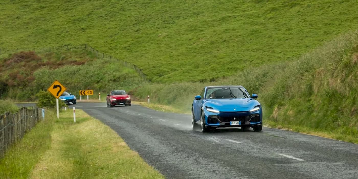 Первые испытания электромобиля Ferrari