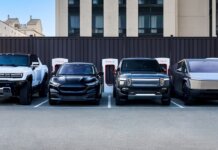 GM-Ford-Rivian-Tesla-EVs